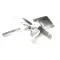 Master-Bilt 15-13148 Fan Blade, Condenser Air Drive, 4 Fin, Metal
