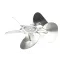 Master-Bilt 15-13154 EVAPORATOR. FAN BLADE, BOHN # 231002