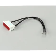 APW Wyott 1513400 IND LIGHT, RECT. RED, 250V LE