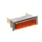 APW Wyott 1515300 Amber Indicator Light, Rectangle, 2 Tabs, 250V
