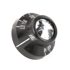 Royal Range 1517 Knob, Thermostat, Lo-Hi, Black