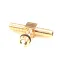 Multiplex 1520-000 Fitting/Tee with Shut-Off, 1/4", CO2 Pump