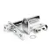 Kason 1522-R00008 Pivot Hinge Kit, Top Right Hand, Chrome, 1 3/8" Offset