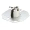 Hickory 152 Lamp Socket, Porcelain, Eagle 9870