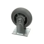 A la Cart 157637 Caster without Brake, Rigid Plate, 6" x 2"