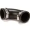 Salvajor 15X90QEL Elbow, Rubber, 1-1/2" x 90