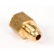 Scotsman 16-0643-00 Inlet Adaptor Fitting, Half Union, Brass
