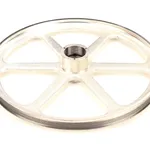 Biro 16003UDF-6 Saw Wheel, 16", Upper Double Flange, 6 Spoke