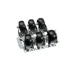 Caster Kit Plate Type (Set Of for Norlake Part# 160621