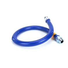 Dormont 16100BP48 Blue Gas Hose, 1" Diameter x 48" Length