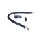 Dormont 16100BPCF48 1 DIA., 36 BLUE HOSE, SAFETY QUIK, 1 ELBOW