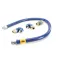 Dormont 16100BPQ2S60 Gas Connector Hose, 1" x 60", QD, Swivels