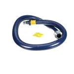 Dormont 16125BP72 Gas Connector, Blue PVC Coating, 1-1/4" x 72' Lomg