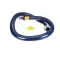 Dormont 16125BP72 Gas Connector, Blue PVC Coating, 1-1/4" x 72' Lomg