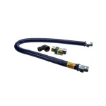 Dormont 16125BPQ60 1-1/4 DIA., 60 BLUE HOSE, SNAPFAST, 1 ELBOW