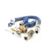Dormont 16125KIT2S36 1-1/4 DIA., 36 BLUE HOSE, SNAPFAST, 2 SWIVEL MAX