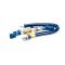 Dormont 16125KIT2S48 1-1/4 DIA., 48 BLUE HOSE, SNAPFAST, 2 SWIVEL MAX