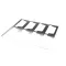 Duke 161308 Faceplate Assembly, FWM3-42, Stainless Steel