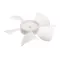 Stoelting 162048 Fan Blade, 4", Plastic, 5 Blade
