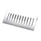 Garland 1622402 Louvered Corner Trim, Left, Stainless Steel