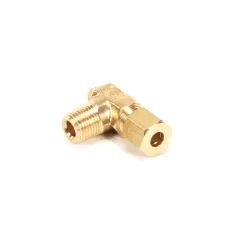 Royal Range 1625 Pilot Valve, Single, 90 , Adjustable, 1/8" NPT x 3/16" CC, Brass