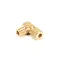 Royal Range 1625 Pilot Valve, Single, 90 , Adjustable, 1/8" NPT x 3/16" CC, Brass
