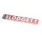 Blodgett 16470 Nameplate, Blodgett
