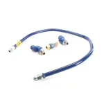 Dormont 1650BPQ2S60 1/2 DIA., 60 BLUE HOSE, SNAPFAST, 2 SWIVEL MAX
