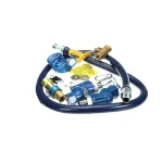 Dormont 1650KIT2S60 1/2 DIA., 60 BLUE HOSE, SNAPFAST, 2 SWIVEL MAX,