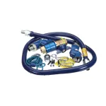 Dormont 1650KITCF2S60 1/2 DIA., 60 BLUE HOSE, SAFETY QUIK, 2 SWIVEL MA