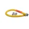 Dormont 1650NPFS24 STATIONARY GAS CONNECTOR, 1/2 DIA., 24 L