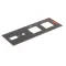 Nieco 16608 Label/Overlay, Control Panel, Left
