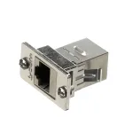 Duke 166147 Coupler, Cat 5E Shield, RJ45, 8x8