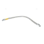 Dormont 1675B36 36" Stainless Steel Moveable Foodservice Gas Connector - 3/4" Diameter