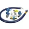 Dormont 1675BPQ2SR48 Gas Hose, Blue 3/4" x 48", w/Snapfast Disconnect, 2 Swivels, Restrain