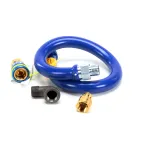 Dormont - 1675BPQ36 - 36 in 3/4 in NPT Blue Hose® Gas Connector Kit