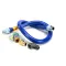 Dormont 1675BPQ48 Gas Hose Blue 3/4" x 48", with Snapfast Disconnect