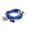 Dormont 1675BPQ60 Gas Hose Blue 3/4" X 60", W/Snapfast Disconnect