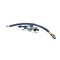 Dormont 1675BPQR36 3/4 DIA., 36 BLUE HOSE, SNAPFAST, 1 ELBOW, RESTR
