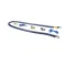 Dormont 1675BPQS72 3/4 DIA., 72 BLUE HOSE, SNAPFAST, SWIVEL MAX
