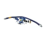 Dormont 1675BPQSR36 3/4 DIA., 36 BLUE HOSE, SNAPFAST, SWIVEL MAX, 1