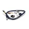 Dormont 1675KIT72 Gas Hose Blue 3/4" x 72", w/Snapfast,Restraining Device,Valve
