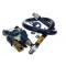 Dormont 1675KITCF2S48 Gas Hose Blue Kit, 3/4" x 48", with Snapfast, Restrain, Valve, 2 Swivels