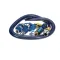 Dormont 1675KITCF2S60 3/4 DIA., 60 BLUE HOSE, SAFETY QUIK, 2 SWIVEL MA