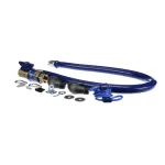 Dormont 1675KITCF48 Gas Hose Kit, 3/4 x 48, with QD/Elbows/Restraining Cable