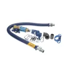 Dormont 1675KITCFS36 Gas Hose Kit with Restraining Cable/Quick Disconnect & 1-Swivel, 3/4" x 36"