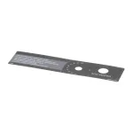 Vollrath 17508-1 Labei/Overlay, Control Panel, 71001/72620/72553