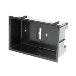 Vollrath 17532-2 Black Plastic Machined Well with Open Drain and Notches