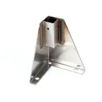 Garland 1753398 Double Deck Leg Assembly, Stainless Steel