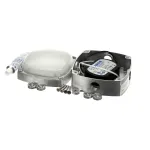 Kason 1808000000 Light Fixture, LED, 120-277 Volt, 11 Watt, Square